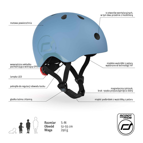 Kask S-M Steel