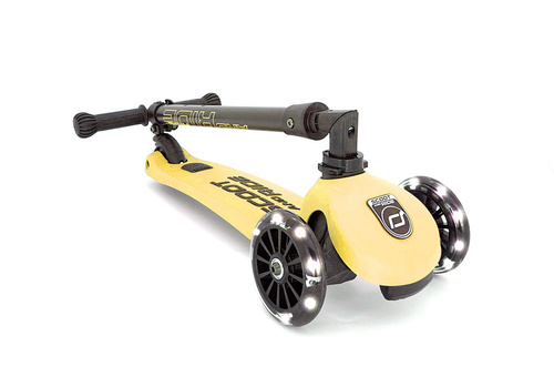 SCOOTANDRID Highwaykick 3 LED hulajnoga 3-7 lat Lemon