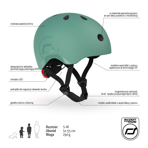 Kask S-M Forest