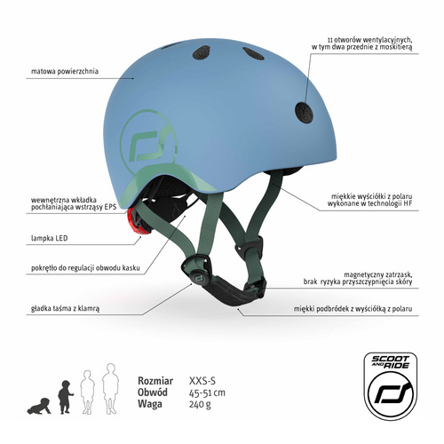 Kask XXS-S Steel