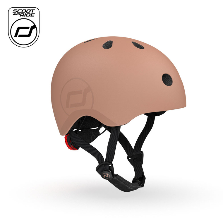 SCOOTANDRIDE Kask S-M dla dzieci 3+ Mocha SCOOTANDRIDE Kask S-M dla dzieci 3+ Mocha